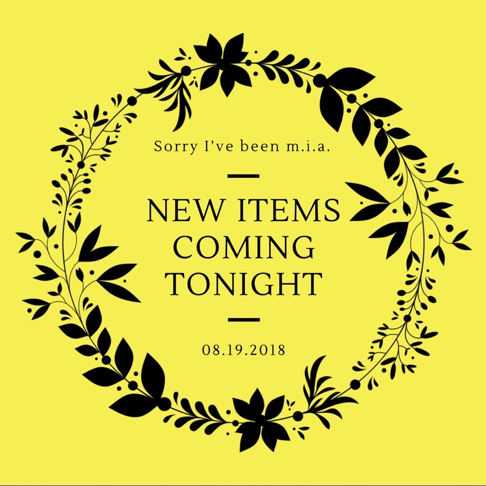 Sold my 1st round of items! Now back with more!!